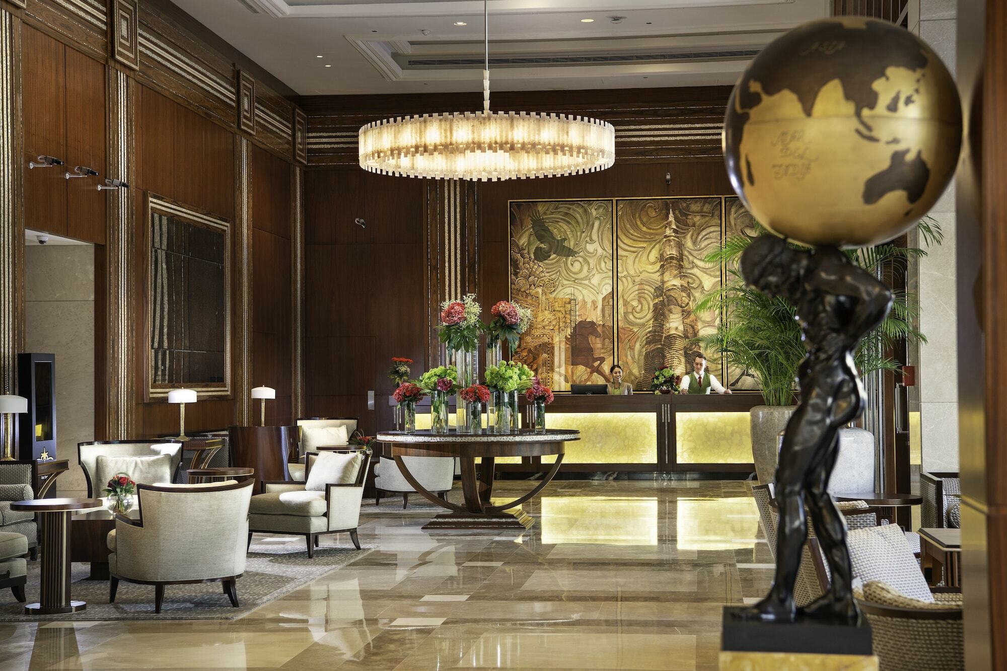 Stella Di Mare Dubai Marina Hotel Exterior foto Lobby